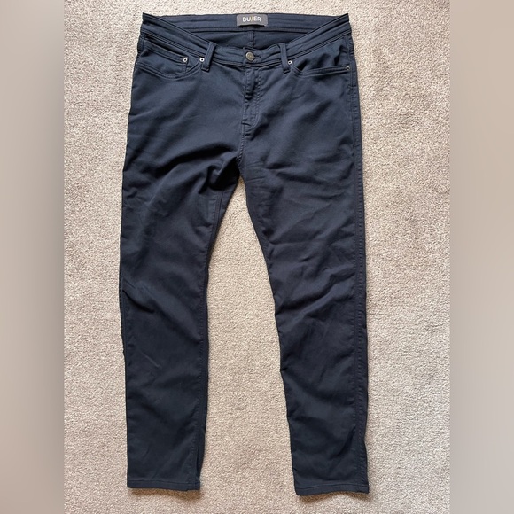 Mens DUER N2X No Sweat Pants Size 36x32 Navy Blue - Picture 2 of 9